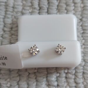 1 Ct. Moissanite Earrings